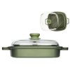 Hluboká pánev VaporGrill 26 cm DR. GREEN, zelená, Risoli