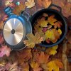 Nepřilnavý kastrol 24 cm 2 ltr. se skleněnou poklicí BLACKPLUS