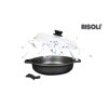 Nepřilnavý kastrol 32 cm 4.5 ltr. se skleněnou poklicí BLACKPLUS