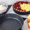 Šedá zapékací forma na koláč 24 cm ROYAL D´ALU GRANITO