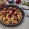 Šedá zapékací forma na koláč 24 cm ROYAL D´ALU GRANITO
