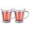 SKleněné šálky na čaj sada 2 kusy 270 ml, Weis