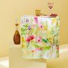 Ubrus SOUFFLE FLEURI PRINTEMPS, růžová  Garnier Thiebaut