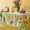 Ubrus SOUFFLE FLEURI PRINTEMPS, růžová  Garnier Thiebaut