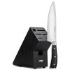 Kuchařský nůž CLASSIC IKON 20 cm s blokem, pro 5 nožů, černá, Wüsthof