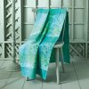 NAPPE MILLE FEUILLAGES TURQUOISE PH6