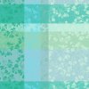 SERVIETTE MILLE FEUILLAGES TURQUOISE