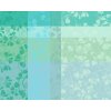 SET E MILLE FEUILLAGES TURQUOISE PH2