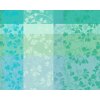 SET E MILLE FEUILLAGES TURQUOISE