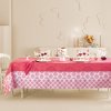 CHEMIN DE TABLE MILLE ROSACES FRAMBOISE PH6