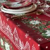 Ubrus MAGIE DE NOEL, červená, Beauvillé