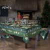 Ubrus MAGIE DE NOEL, zelená (Rozměr(cm) 170x170)
