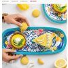Malý oválný podnos FLOWER&LEMON 35.5 cm, Guzzini