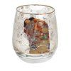 Skleněný svícen Fulfilment Klimt 9.5 cm  Goebel