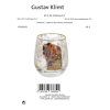 Skleněný svícen Fulfilment Klimt 9.5 cm  Goebel