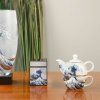 Plechová dóza na čaj The Great Wave Hokusai  Goebel