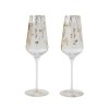 Sada 2 sklenic na sekt Adele Klimt and The Kiss Klimt Klimt 24 cm  Goebel