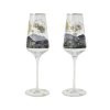 Sada 2 sklenic na sekt Starry Night Van Gogh 24 cm  Goebel