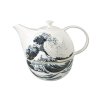 Čajová konvice s ohříváčkem The Great Wave Hokusai, Goebel