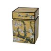 Plechová dóza na čaj Almond Tree Gold Van Gogh, Goebel