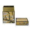 Plechová dóza na čaj Almond Tree Gold Van Gogh  Goebel