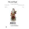 Fitz & Floyd Santa s dárkem  Goebel