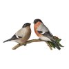 Soška pár hýlů Bullfinch Couple  Goebel