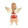 Vánoční anděl Jemná melodie, vínová  Goebel