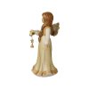 Vánoční anděl Vánoční hvězda, béžová  Goebel