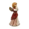 Vánoční anděl Vánočně oblečen, vínová  Goebel