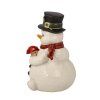Vánoční figurka sněhulák Nositel štěstí 12.5 cm  Goebel