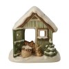 Vánoční figurka Winter Cabin, Goebel
