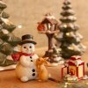 Vánoční figurka sněhulák Zimní přátelství  Goebel
