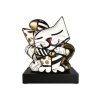 Soška Romero Britto Golden Cat limitovaná edice, Goebel