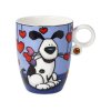 Šálek na bílou kávu Ed Heck Love Dog, Goebel