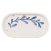 Small Plate Viola Leaf Blue, Stromshaga