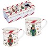 287109 2 287109 2 351 351 351 coffret 2 mugs 30cl en porcelaine fine nutcracker twist