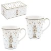 287622 2 287622 2 1467 1467 1467 coffret 2 mugs 275ml en porcelaine royal nutcracker