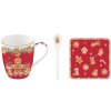 289071 289071 1347 3 1347 3 1347 3 coffret 1 mug cuillere en porcelaine dessous de liege fancy gingerbread 3