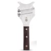 4284 1 4284 1 truffle slicer 19x8 cm in ss with handle in pakkawood brown