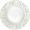 290613 assiette a soupe d215cm en porcelaine fleurs et citrons