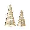 NEWS OL 10221 Tangle Christmas trees M L 2pcs brass
