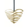 OL 10200 Tangle heart door ornament large