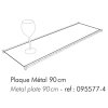 43908 plechovy plat 90 cm do regalu na vino architecture atelier du vin