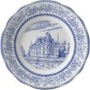 Dezertní talíře sada 6 kusů odlišné CHATEAUX DE LA LOIRE ASSIETTES A THEME, Gien