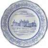 Dezertní talíře sada 6 kusů odlišné CHATEAUX DE LA LOIRE ASSIETTES A THEME, Gien