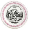 Podložky pod sklenice sada 6 kusů MARIAGE ROSE ASSIETTES A THEME  Gien
