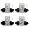 Sada 4 espresso šálky s podšálky FADO  Vista Alegre