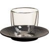 Espresso podšálek MANUFACTURE ROCK, černá  Villeroy & Boch