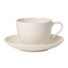 Kávový šálek a podšálek FOR ME, bílá  Villeroy & Boch